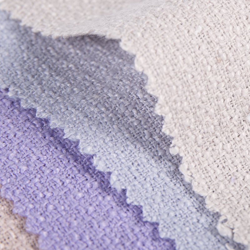 Vícebarevná embosovaná žakárová tvídová tkanina na svetr 2408