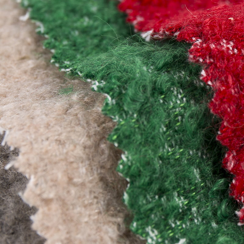 Vícebarevná berberská fleecová tvídová tkanina pro dámské oblečení 2719