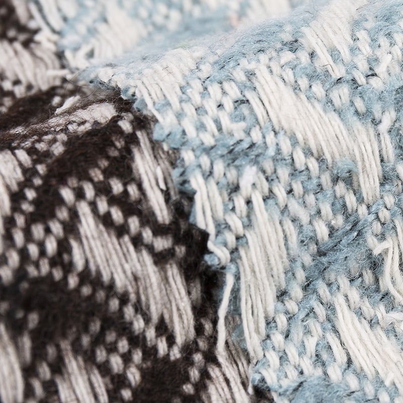 Módní vlněná tvídová tkanina z chemických vláken na bundu 2998