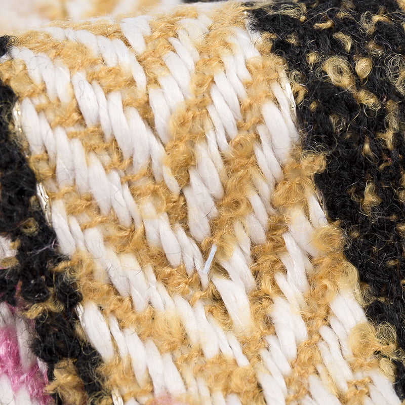 Žakárová silná rybí tvídová tkanina 3120