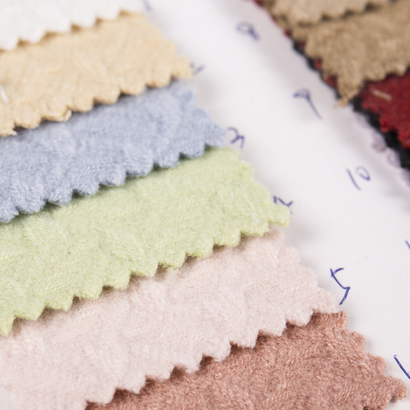 Měkká na dotek akrylová viskózová polyesterová tvídová tkanina na kabáty 3199