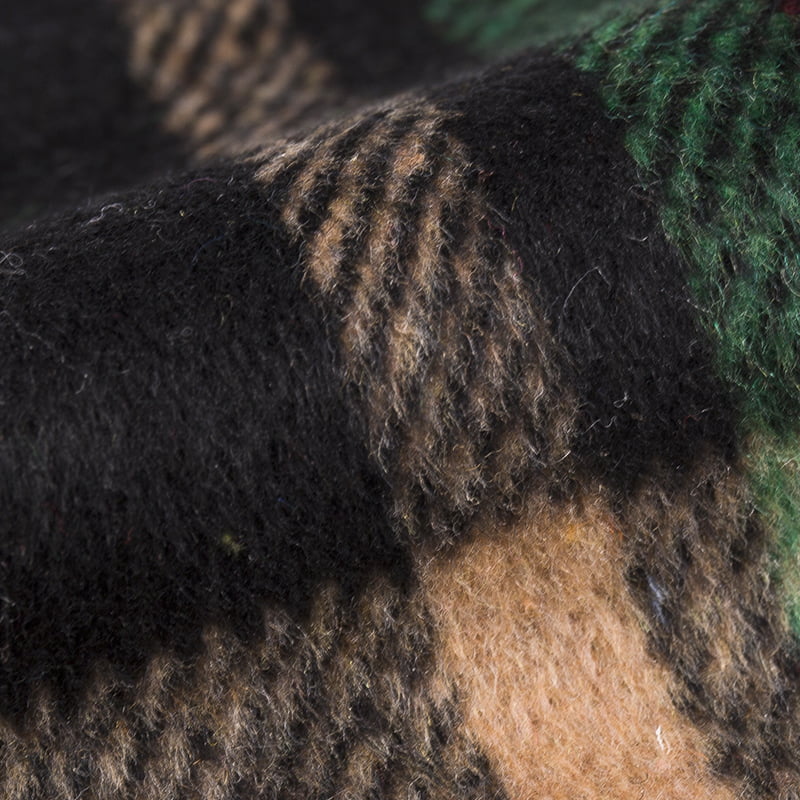 Kostkovaná rybí kost Check Jacquard Wool Tweed Fabric 3294
