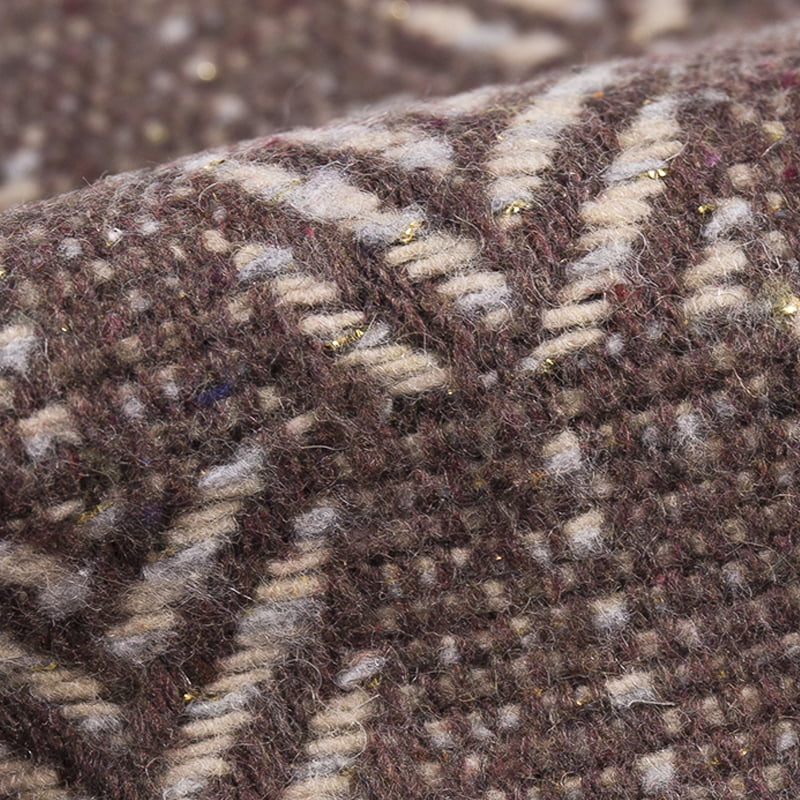 Čínský dodavatel vlněných rybích kostí Jacquard Vlněná tkanina na oděvy 3333