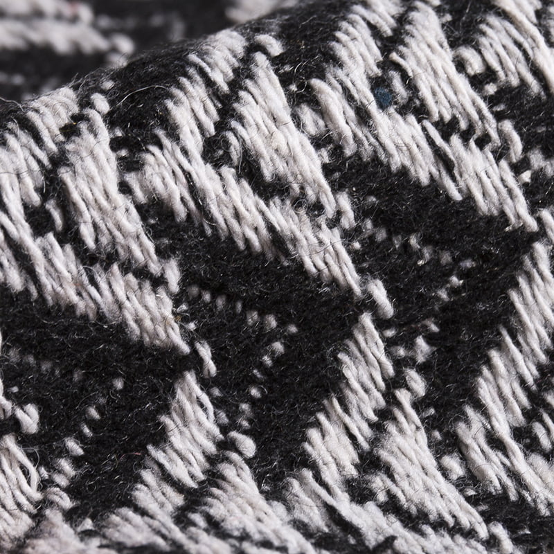 Reliéfní žakárová vlněná tvídová tkanina Arrowhead 3457