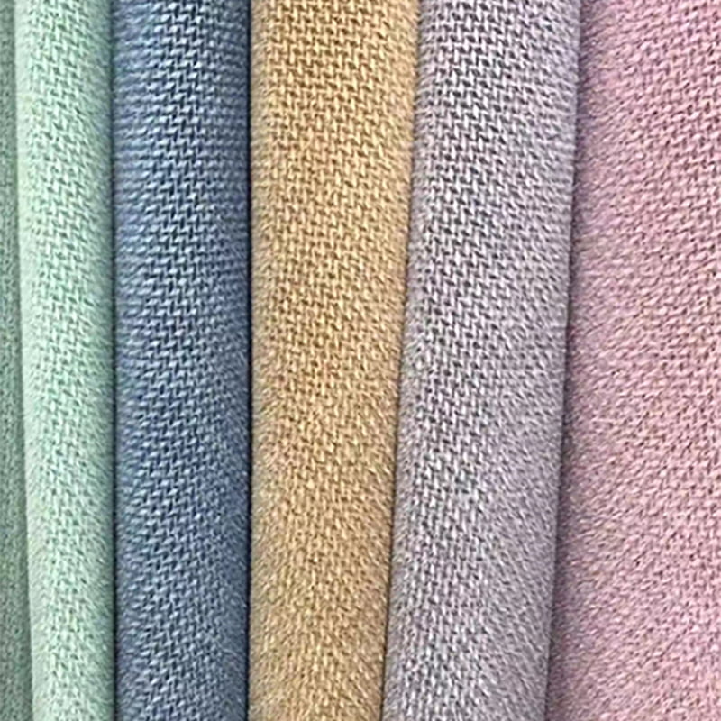 Houndstooth Polyester Nylon Pletené Jacquard Umělá norková kožešina Zimní tkaniny na oblečení H1801