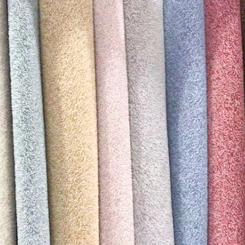 Zimní tkaniny z polyesterového nylonového úpletu z umělé broušené norkové kožešiny na oblečení H1816