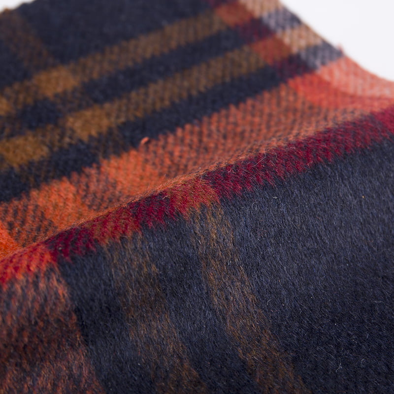 Tkaná tartanová kostkovaná polyesterová tkanina SH2401